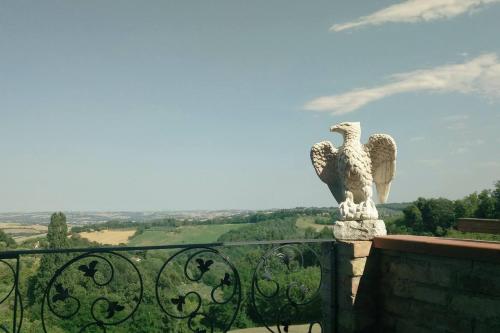 Balcony/terrace, Casale Ariella Patricio in Mombaroccio Balcony/terrace, Casale Ariella Patricio in Mombaroccio