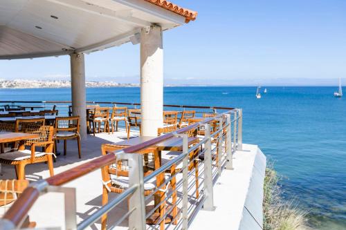 Balkong/terasse, The Albatroz Hotel in Cascais sentrum Balkong/terasse, The Albatroz Hotel in Cascais sentrum