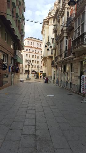 Calle Cañón (Calle Canon) in Cartagena Calle Cañón (Calle Canon) in Cartagena
