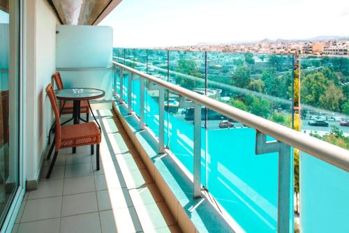 Balcony/terrace, Capsis Astoria Heraklion in Crete Island Balcony/terrace, Capsis Astoria Heraklion in Crete Island