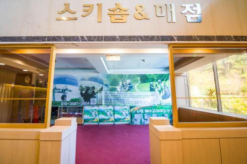 Foyer, Hyundai Elliot Hotel and Resort in Pyeongchang-gun Foyer, Hyundai Elliot Hotel and Resort in Pyeongchang-gun