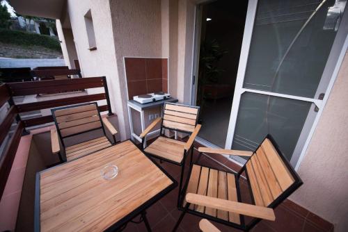 Erkély/terasz, Vila Stefani in Star Dojran Erkély/terasz, Vila Stefani in Star Dojran