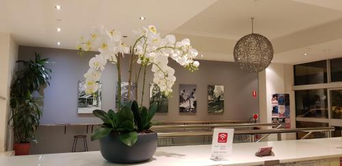 Lobby, The Grand Motel Griffith in Griffith Lobby, The Grand Motel Griffith in Griffith