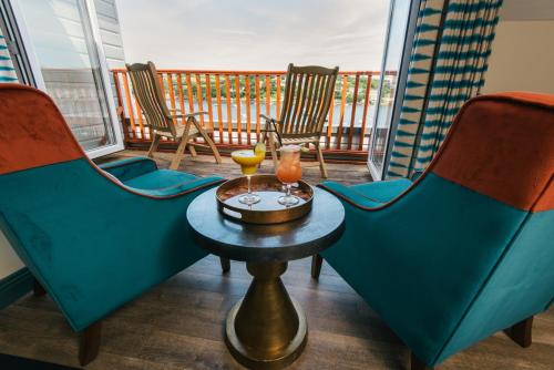 Terraza/balcón, Greenbank Hotel in Falmouth Terraza/balcón, Greenbank Hotel in Falmouth