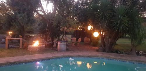 Swimming pool, Gouveia Guest House near Bloemfontein International Airport Swimming pool, Gouveia Guest House near Bloemfontein International Airport