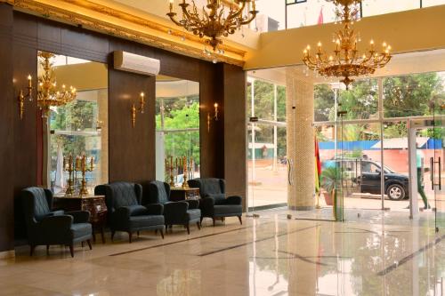Lobby, Bissau Royal Hotel in Bissau Lobby, Bissau Royal Hotel in Bissau