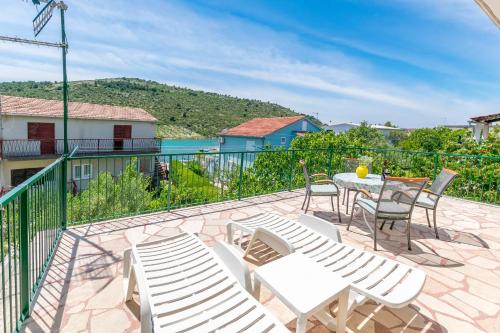 Erkély/terasz, House Sunčani dvori in Rogoznica Erkély/terasz, House Sunčani dvori in Rogoznica