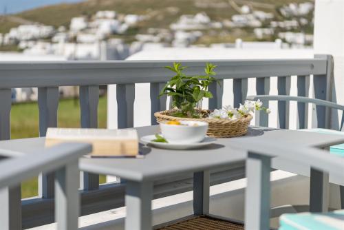 陽台/露台, 米科諾斯寶石公寓 (Jewel Apartments Mykonos) in 歐諾斯 陽台/露台, 米科諾斯寶石公寓 (Jewel Apartments Mykonos) in 歐諾斯