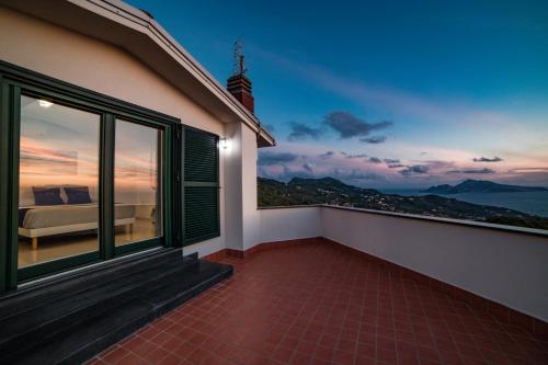 balkon/terras, Villa Bellatrix in Montecorbo balkon/terras, Villa Bellatrix in Montecorbo