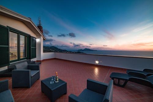 balkon/terras, Villa Bellatrix in Montecorbo balkon/terras, Villa Bellatrix in Montecorbo