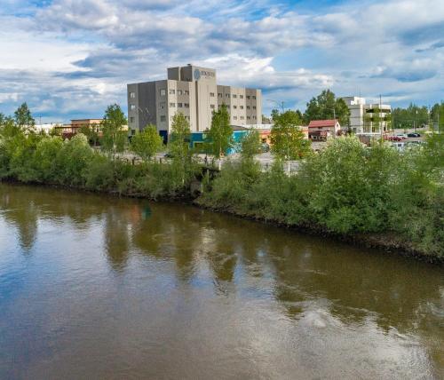 A környék, Bridgewater Hotel, Trademark Collection by Wyndham in Fairbanks (Alaszka) A környék, Bridgewater Hotel, Trademark Collection by Wyndham in Fairbanks (Alaszka)