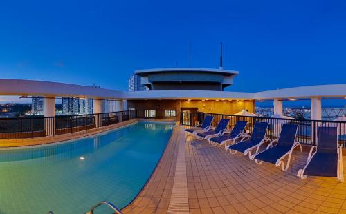 Swimming pool, Rede Concept - Hotel Salvador in Amaralina Swimming pool, Rede Concept - Hotel Salvador in Amaralina