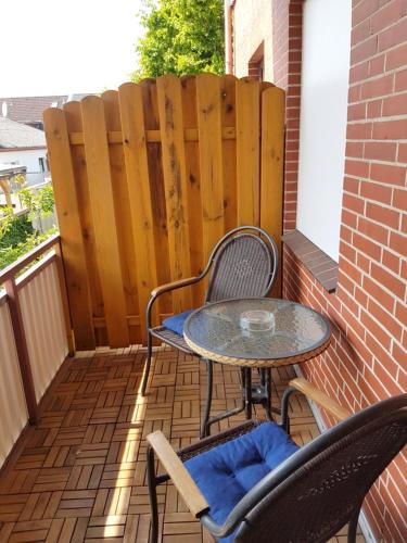 Balcony/terrace, Appartment Vermietung Lutje in Busum Balcony/terrace, Appartment Vermietung Lutje in Busum