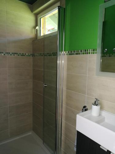 Baño, Ferienhaus Glücksmoment (Ferienhaus Glucksmoment) in Grasellenbach Baño, Ferienhaus Glücksmoment (Ferienhaus Glucksmoment) in Grasellenbach