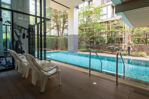 Swimming pool, CM Design Space in Ninman MAYA in Nimmanhemin Swimming pool, CM Design Space in Ninman MAYA in Nimmanhemin