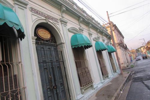 Entrance, Hostal Plaza Antigua in Santa Ana Entrance, Hostal Plaza Antigua in Santa Ana