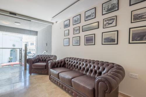 Lobby, Dun Gorg Guest House in Marsaxlokk Lobby, Dun Gorg Guest House in Marsaxlokk
