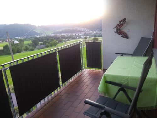 Balcony/terrace, Ferienwohnung Am Eichbuhl in Waldkirch Balcony/terrace, Ferienwohnung Am Eichbuhl in Waldkirch