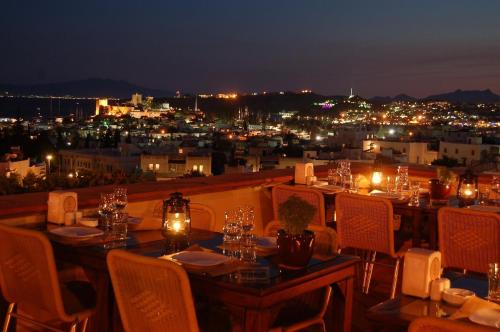 Restaurant, El Vino Hotel Suites in Bodrum Restaurant, El Vino Hotel Suites in Bodrum