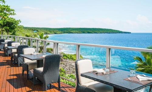 Balcony/terrace, Scenic Matavai Resort in Avatele Balcony/terrace, Scenic Matavai Resort in Avatele