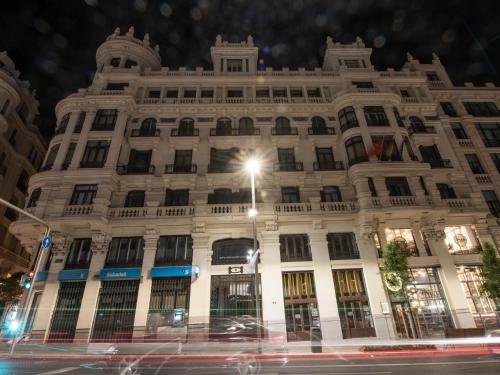 Udvendig, Room00 Gran Via Hostel in Madrid Udvendig, Room00 Gran Via Hostel in Madrid