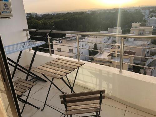 Balkon/teras, Apartment Jardin Carthage in Jardins De Carthage Balkon/teras, Apartment Jardin Carthage in Jardins De Carthage