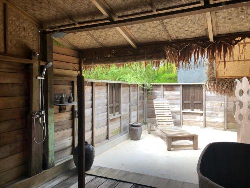 Bathroom, Kunang- Kunang Heritage Villas in Mukim Kedawang Bathroom, Kunang- Kunang Heritage Villas in Mukim Kedawang
