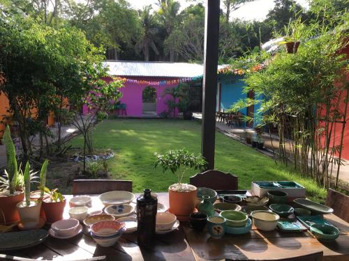 Garden, Lana Land Homestay Phu Quoc in Phu Quoc Island Garden, Lana Land Homestay Phu Quoc in Phu Quoc Island