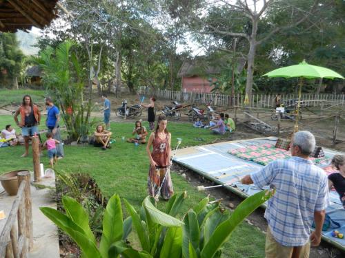 Garden, Pai Circus Hostel in Pai Garden, Pai Circus Hostel in Pai