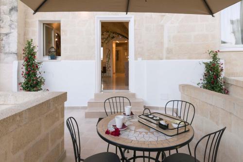 Varanda/terraço, Albergo Del Sedile in Matera Varanda/terraço, Albergo Del Sedile in Matera