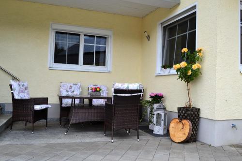 Balcony/terrace, bei den Geißens in Aldersbach Balcony/terrace, bei den Geißens in Aldersbach