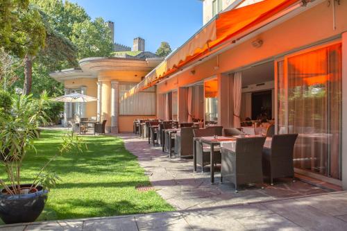 Terraza/balcón, Hotel Unione in Bellinzona Terraza/balcón, Hotel Unione in Bellinzona