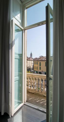 Balkon/teras, Hotel Europa Varese in Varese Balkon/teras, Hotel Europa Varese in Varese