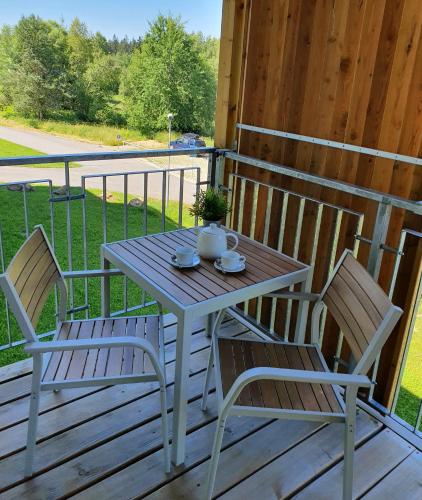 Erkély/terasz, Apartmán Stožec (Apartman Stozec) in Stozec Erkély/terasz, Apartmán Stožec (Apartman Stozec) in Stozec