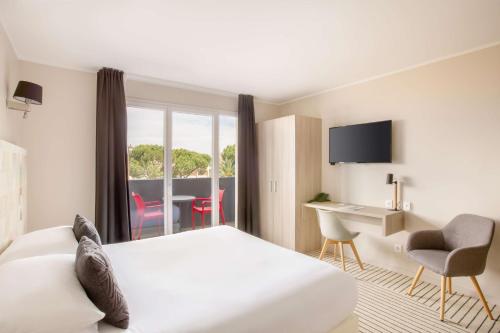 balkon/terras, Best Western Plus Hotel Antibes Riviera in Antibes balkon/terras, Best Western Plus Hotel Antibes Riviera in Antibes