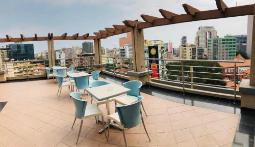 Altan/terrasse, Golden Park Hotel in Luanda Altan/terrasse, Golden Park Hotel in Luanda