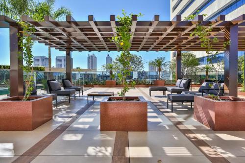 Balcony/terrace, Transamerica Collection Goiania in Goiania Balcony/terrace, Transamerica Collection Goiania in Goiania