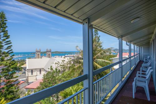 מרפסת, Auberge Jeunesse Nouméa (Auberge Jeunesse Noumea) in נומה מרפסת, Auberge Jeunesse Nouméa (Auberge Jeunesse Noumea) in נומה