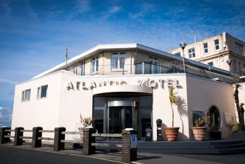 Entrance, Atlantic Hotel Newquay in Newquay Entrance, Atlantic Hotel Newquay in Newquay