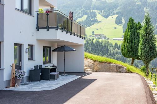 Balcony/terrace, Apart Bergluft in Zell am Ziller Balcony/terrace, Apart Bergluft in Zell am Ziller