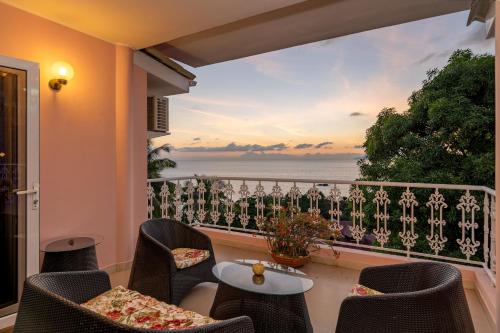 Balcony/terrace, Glacis Heights Villa in Seychelles Islands Balcony/terrace, Glacis Heights Villa in Seychelles Islands