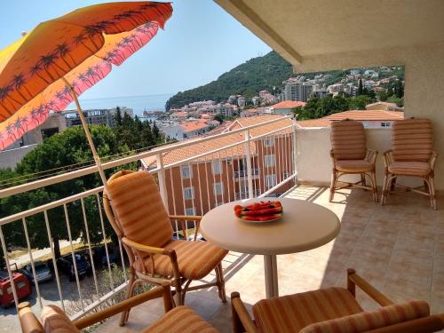 Balkon/teras, Apartmani Neda Bane in Petrovac Balkon/teras, Apartmani Neda Bane in Petrovac