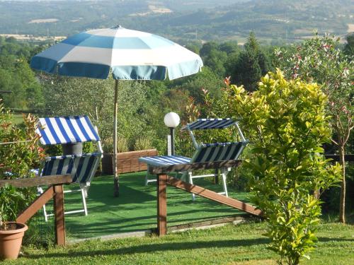 Garden, B&B La Quercia in Orte Garden, B&B La Quercia in Orte