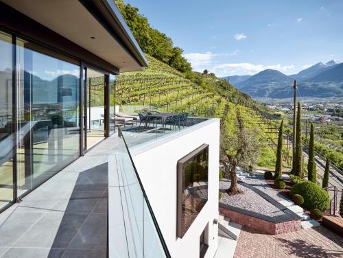 Balcony/terrace, Pratenberg Wine Lodge in Meran Balcony/terrace, Pratenberg Wine Lodge in Meran