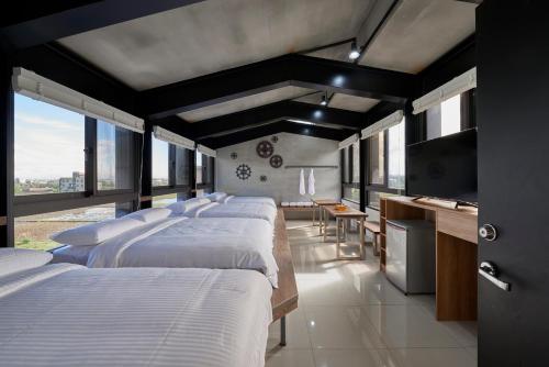 Balcony/terrace, Enjoy Sanheyuan in Sanxing Township Balcony/terrace, Enjoy Sanheyuan in Sanxing Township