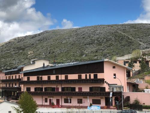 Exterior view, Hotel Campo Felice in Lucoli Exterior view, Hotel Campo Felice in Lucoli