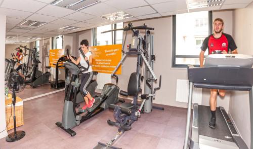 Фітнес-центр, Apparthotel Privilodges Carre de Jaude in Клермон-Ферран Фітнес-центр, Apparthotel Privilodges Carre de Jaude in Клермон-Ферран