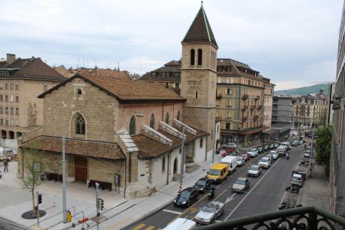 Utsikt, Hotel de Geneve in Genève Utsikt, Hotel de Geneve in Genève