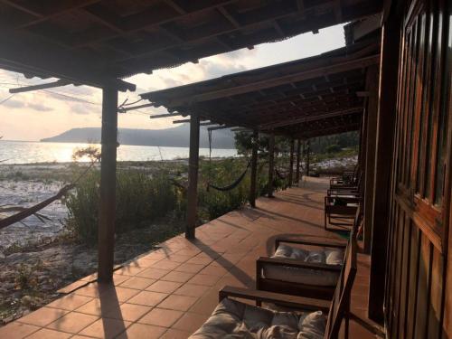 Balcony/terrace, Soksan Natura Beach in Sok San Beach Balcony/terrace, Soksan Natura Beach in Sok San Beach