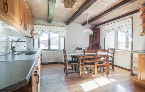 Kitchen, Lovely Apartment In Havdhem With Wifi in Havdhem Kitchen, Lovely Apartment In Havdhem With Wifi in Havdhem